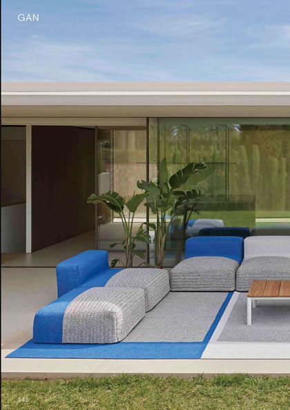 マンガスアウトドアモジュール／ブルー