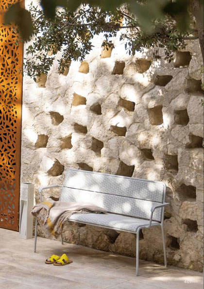 A600ウィッカーベンチ