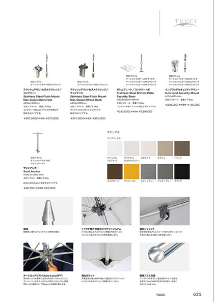 イングランドセキュリティマウント／サンドアンカー／フラッシュマウントMAXクラシック／ボトムプレート