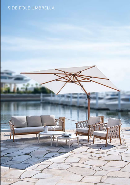 サイドポールアンブレラPMWS-3.0