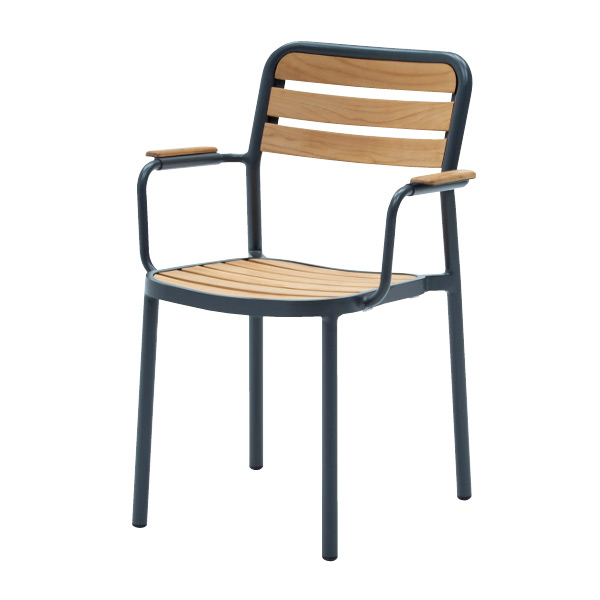 背・座：チーク