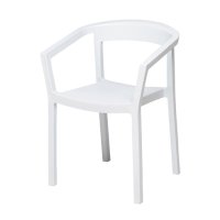 ピーチアームチェア(ホワイト)